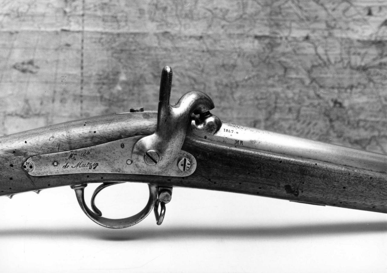 fucile con baionetta - bottega austriaca (sec. XIX)