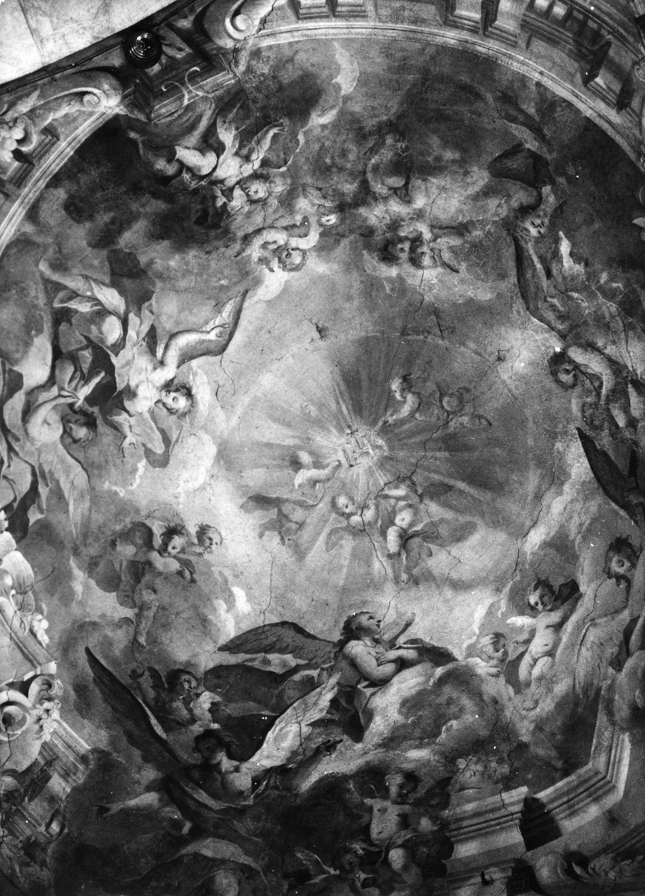 gloria di angeli (dipinto) di Nannetti Niccolò (attribuito) (sec. XVIII)