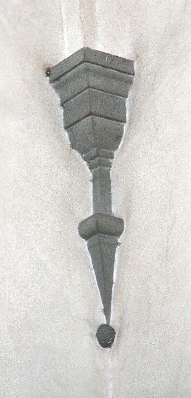 peduccio - angolare, serie di Ammannati Bartolomeo, Parigi Alfonso il Vecchio (seconda metà sec. XVI)