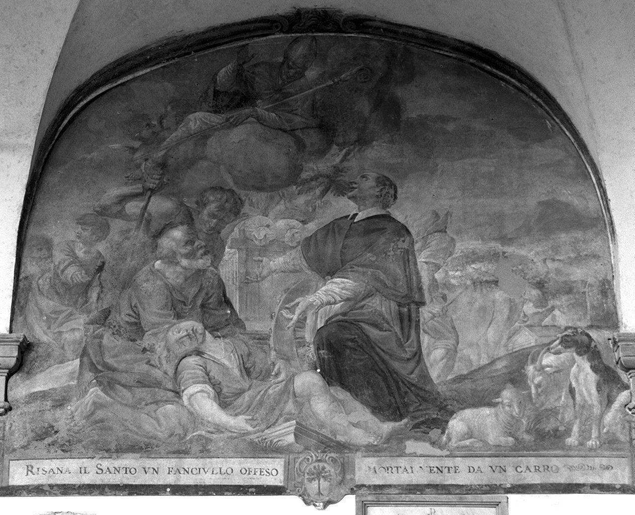 episodio della vita di San Tommaso da Villanova (dipinto) di Franceschini Baldassarre detto Volterrano (scuola) (fine sec. XVII)