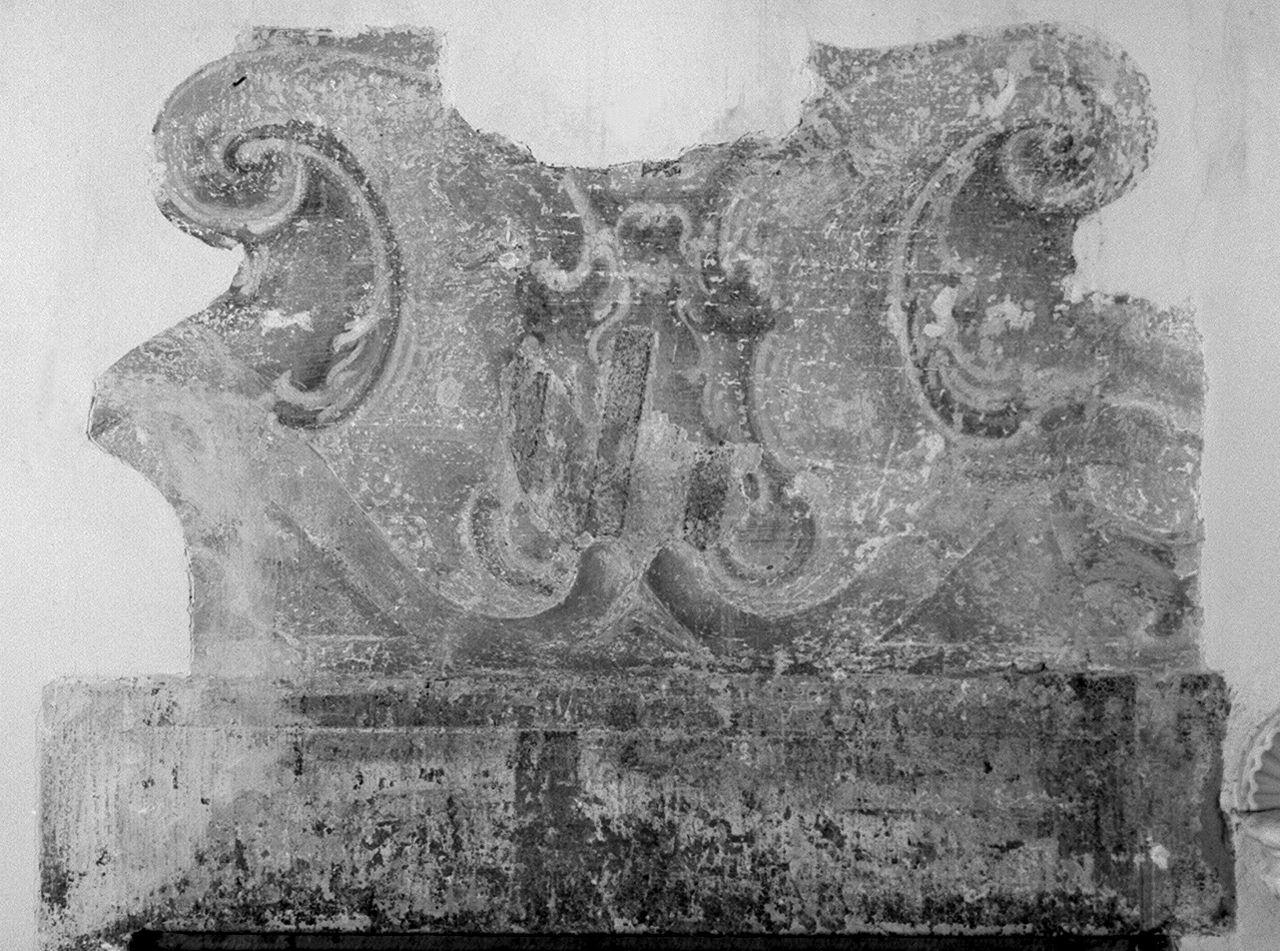 motivi decorativi architettonici (decorazione pittorica) - ambito fiorentino (prima metà sec. XVII)