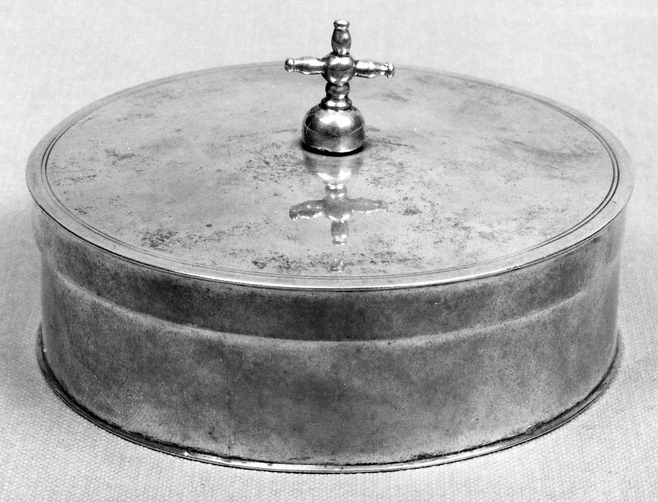 scatola per ostie - bottega fiorentina (sec. XIX)