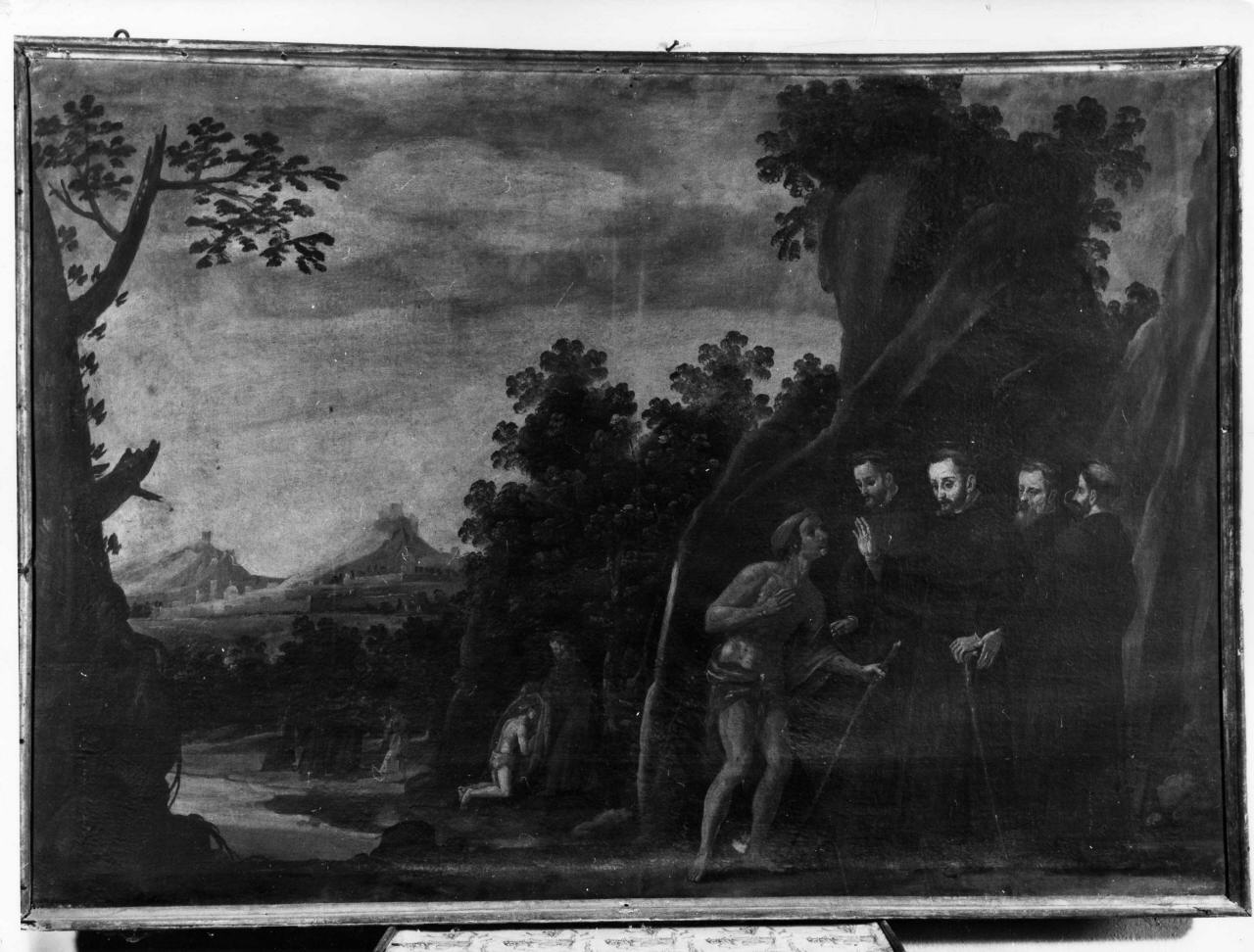 Storie della vita di San Filippo Benizi (dipinto) - ambito pistoiese (prima metà sec. XVII)