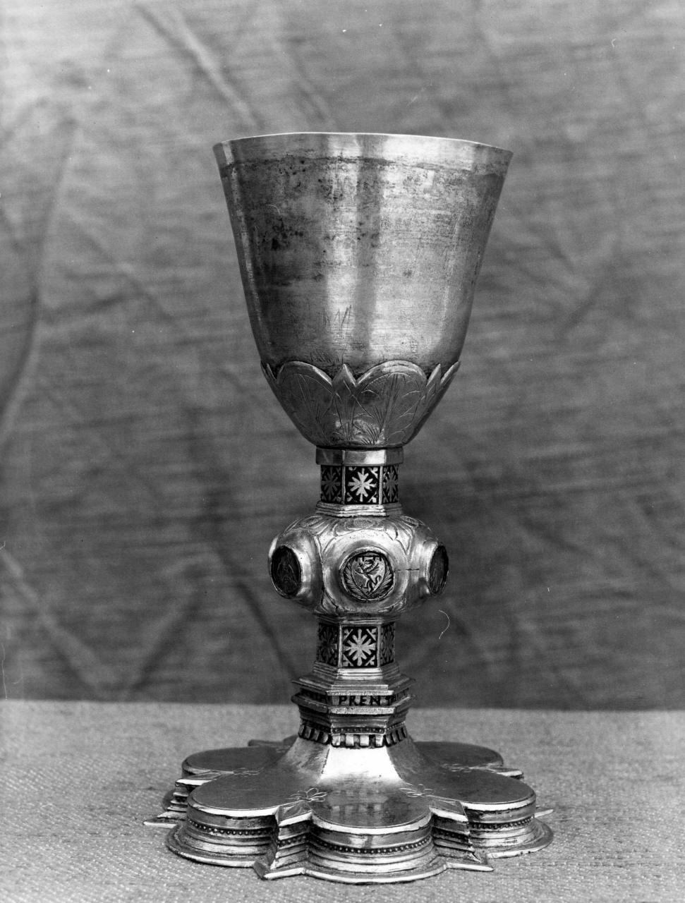 calice - bottega toscana (sec. XV)