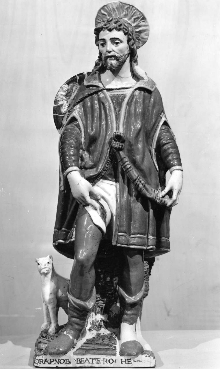 San Rocco (statua) - bottega robbiana (sec. XVI)