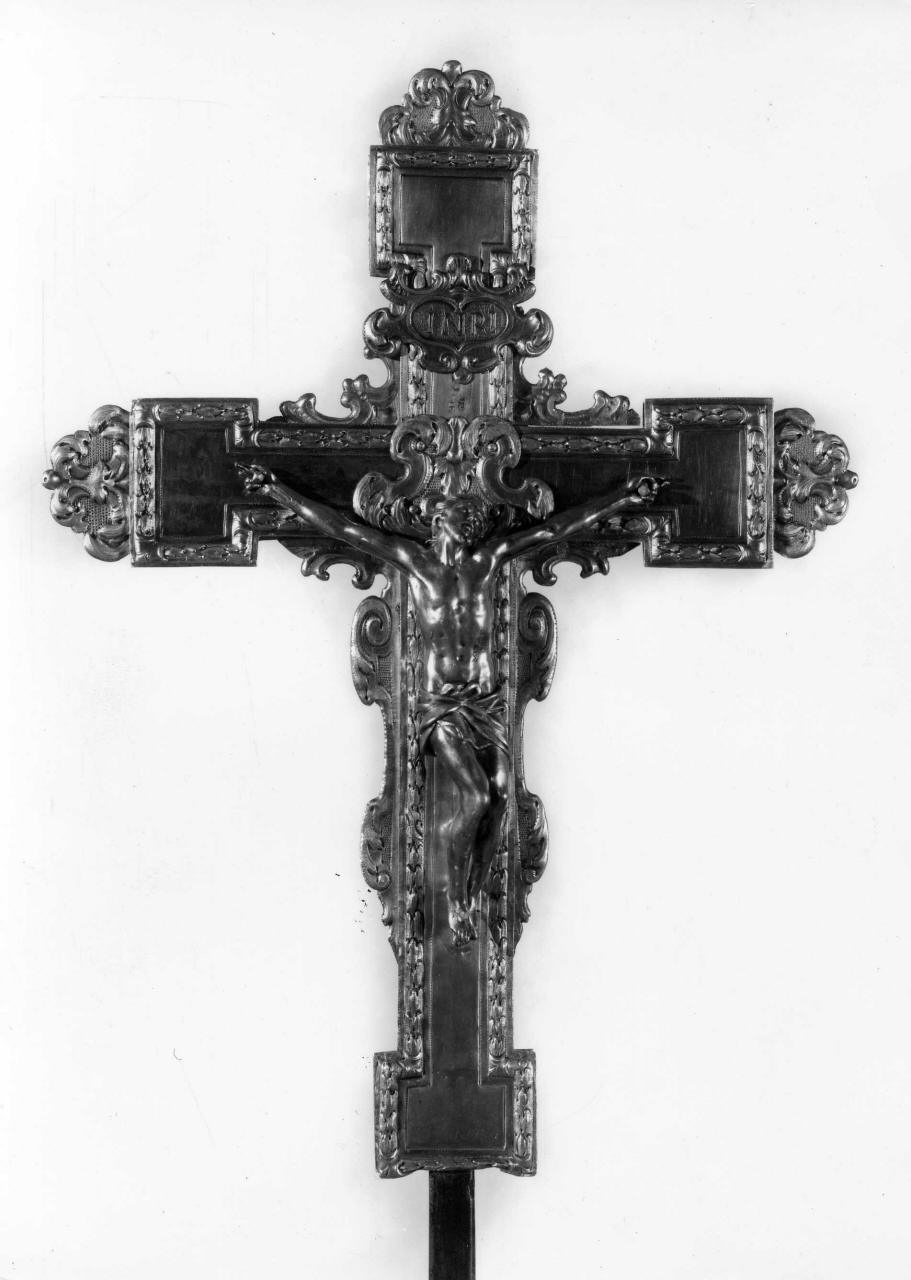 croce processionale - bottega fiorentina (sec. XVII)