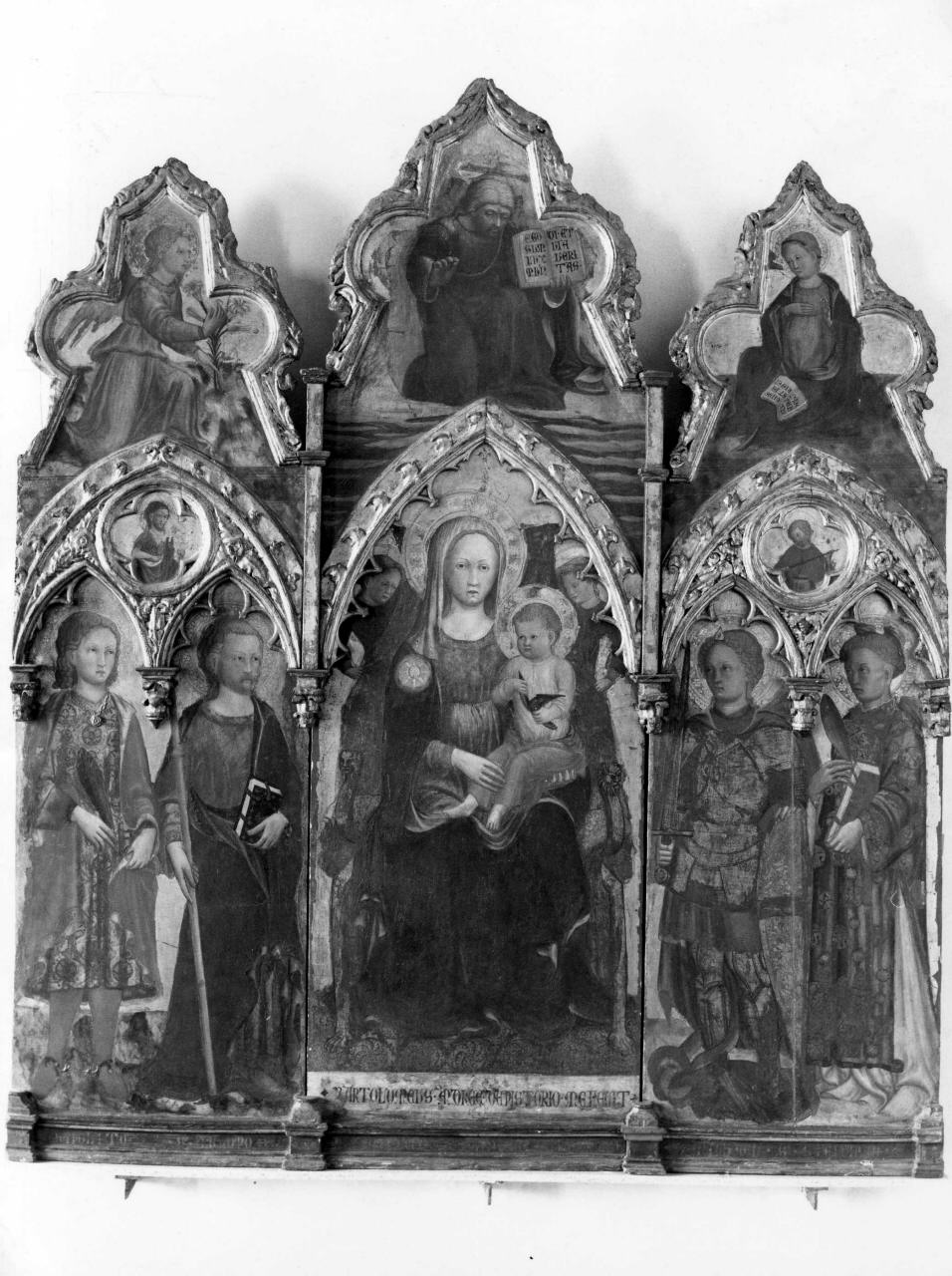 dipinto, insieme di Bocchi Bartolomeo di Andrea (attribuito) (sec. XV)