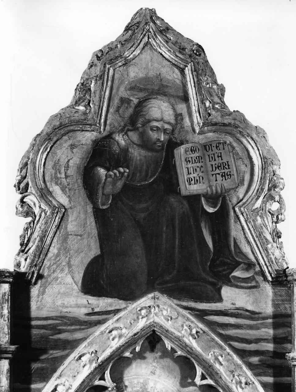 Dio Padre benedicente (dipinto) di Bocchi Bartolomeo di Andrea (attribuito) (sec. XV)