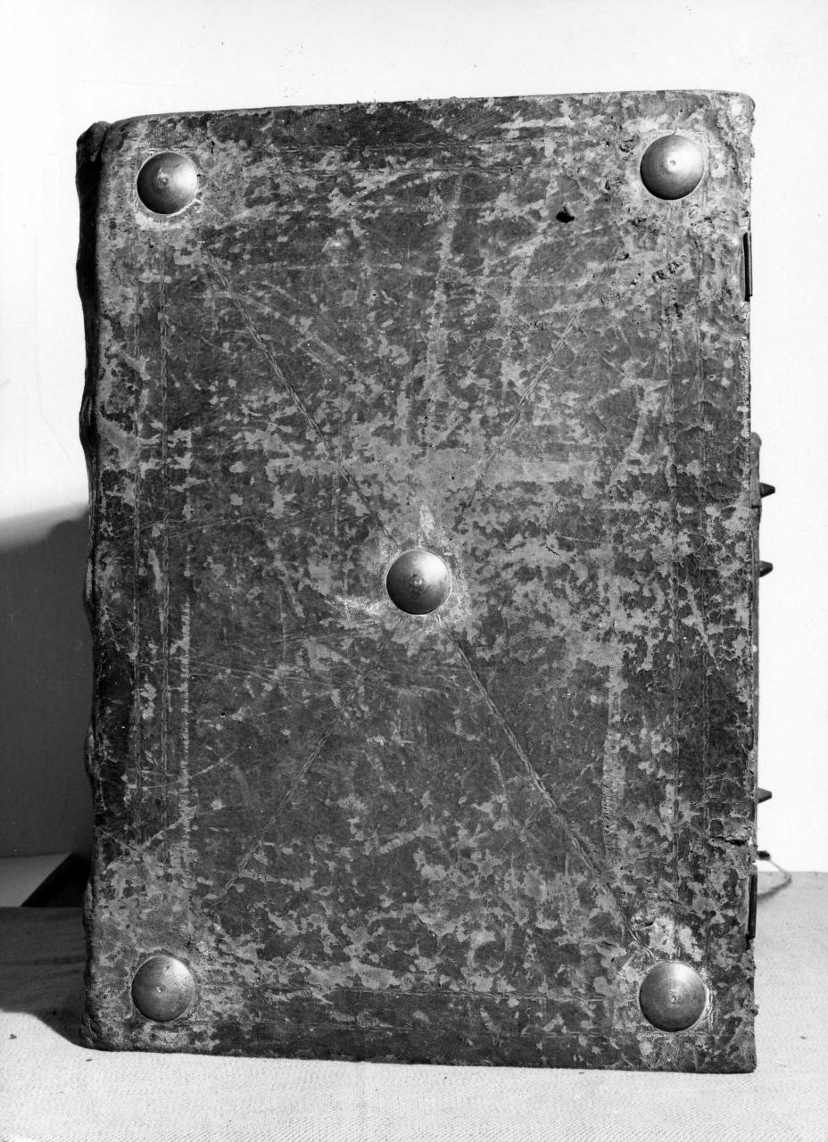 coperta di libro - bottega fiorentina (ultimo quarto sec. XIII)