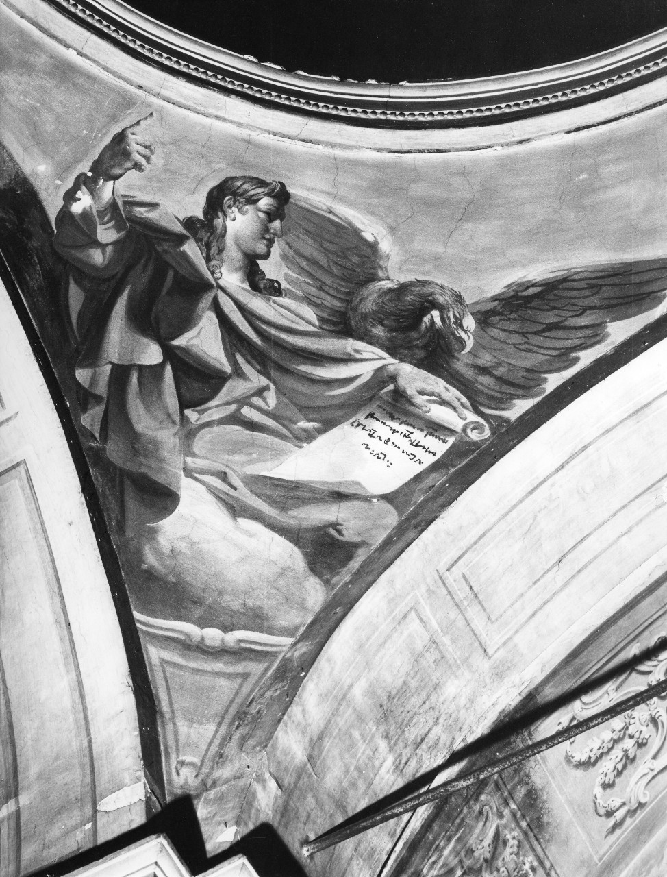 San Giovanni Evangelista (pennacchio) di Ferretti Giovanni Domenico (prima metà sec. XVIII)