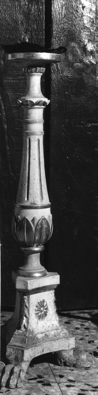 candeliere, serie - bottega toscana (sec. XIX)