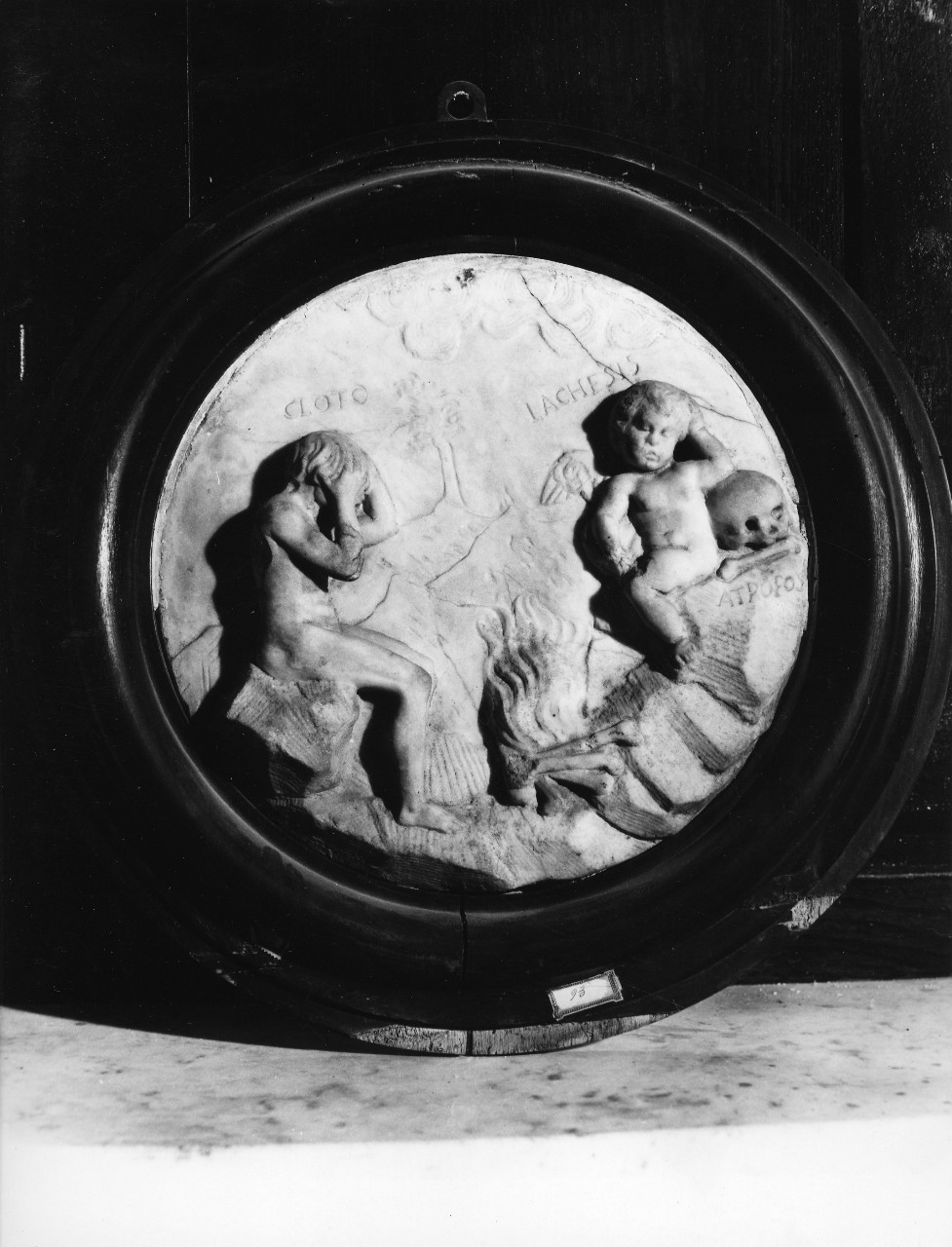 Parche (rilievo) - bottega toscana (ultimo quarto sec. XVII)