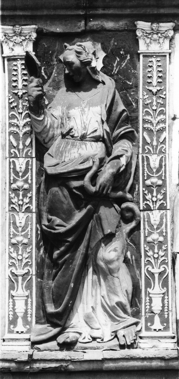 Prudenza (rilievo) di Buglioni Santi (sec. XVI)