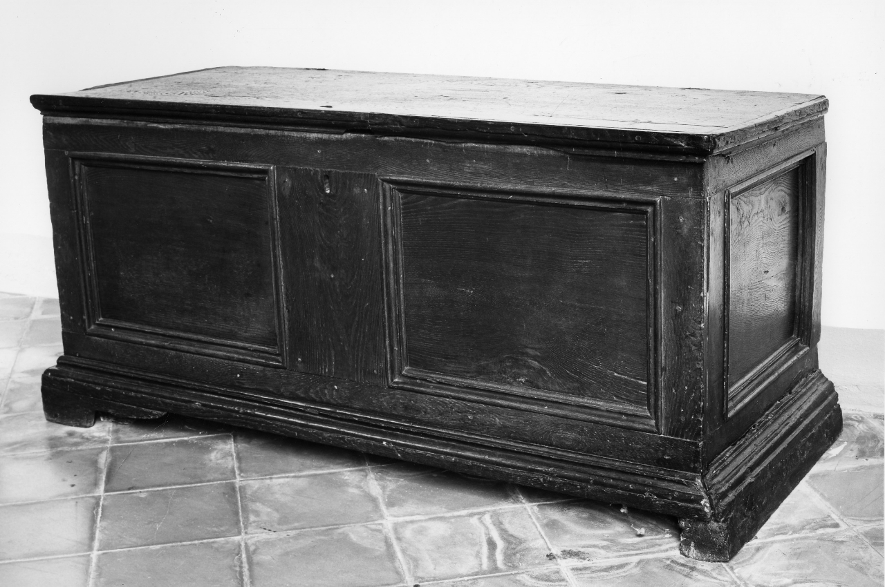 cassapanca - bottega toscana (sec. XVIII)