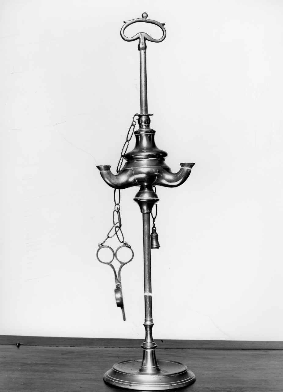 lucerna - alla fiorentina - bottega toscana (fine/inizio secc. XVIII/ XIX)