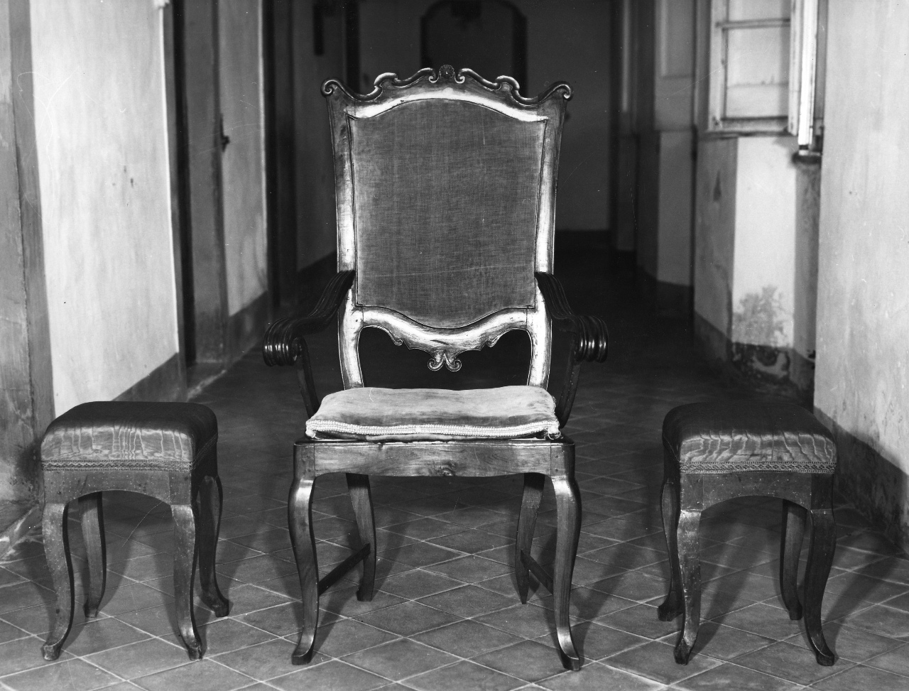 panchetto per altare, coppia - bottega toscana (sec. XVIII)