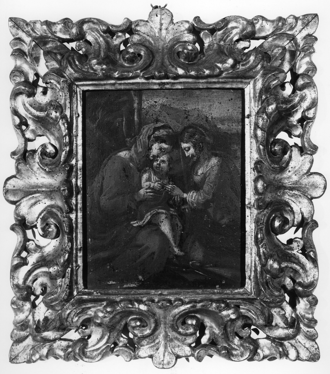 matrimonio mistico di Santa Caterina d'Alessandria (dipinto) - ambito toscano (sec. XVIII)