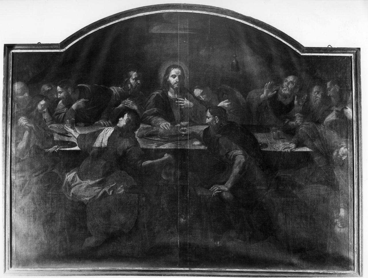 ultima cena (dipinto) - ambito toscano (sec. XVII)