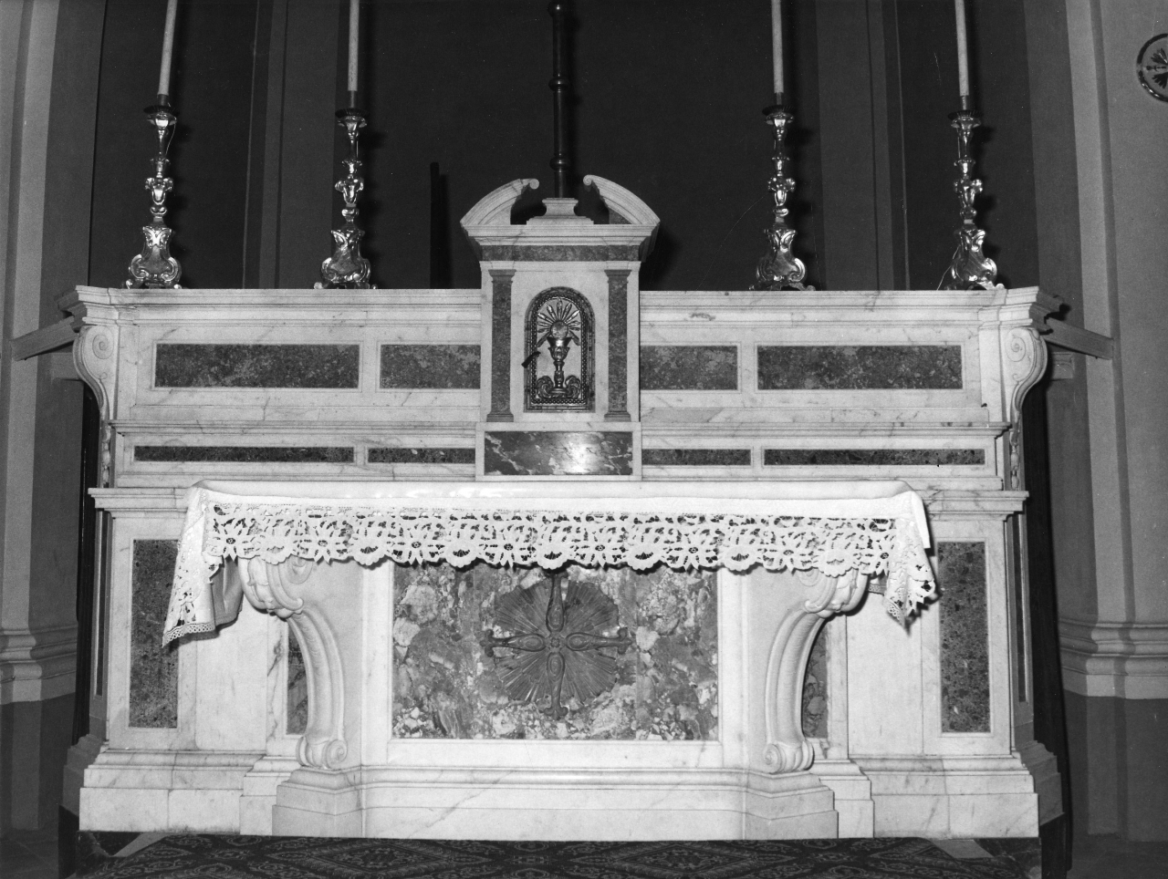 altare maggiore - bottega toscana (sec. XVIII)