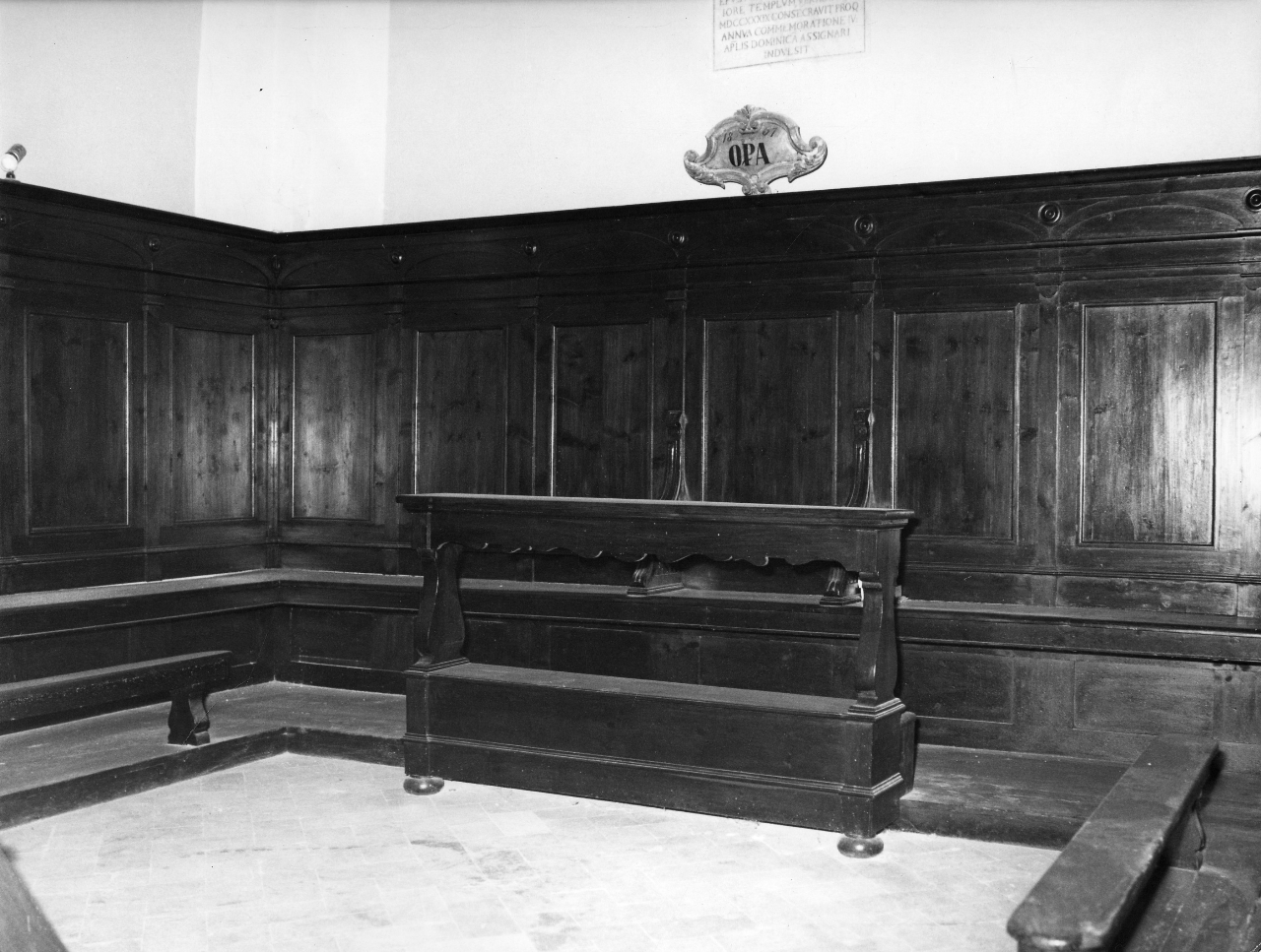 stalli del coro - bottega toscana (sec. XIX)