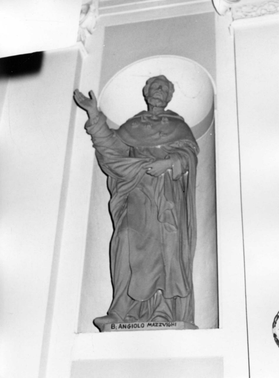 beato Angiolo Mazzuighi (statua) - ambito toscano (prima metà sec. XIX)