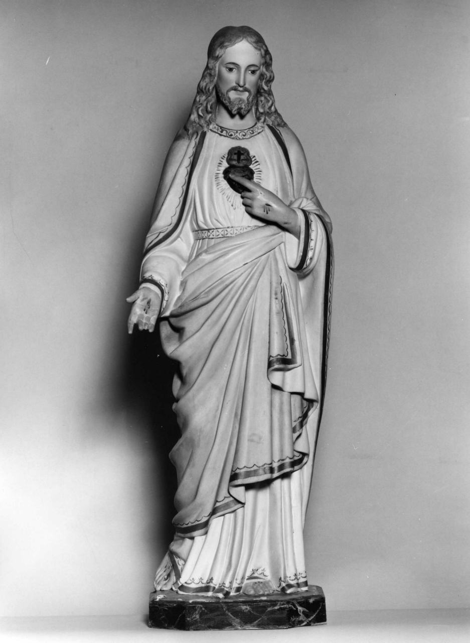Sacro Cuore di Gesù (statua) - produzione italiana (prima metà sec. XX)