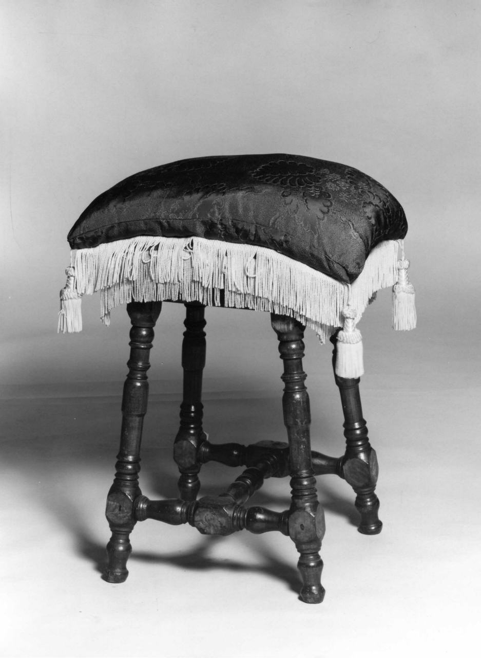 sgabello, serie - bottega toscana (seconda metà sec. XIX)