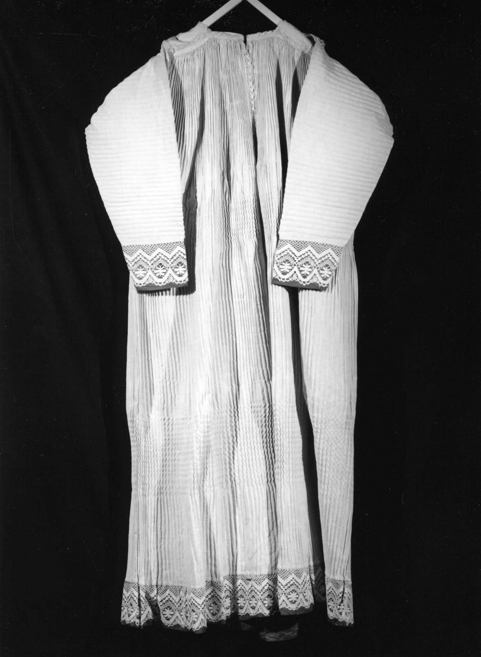 camice - manifattura italiana (prima metà sec. XIX)