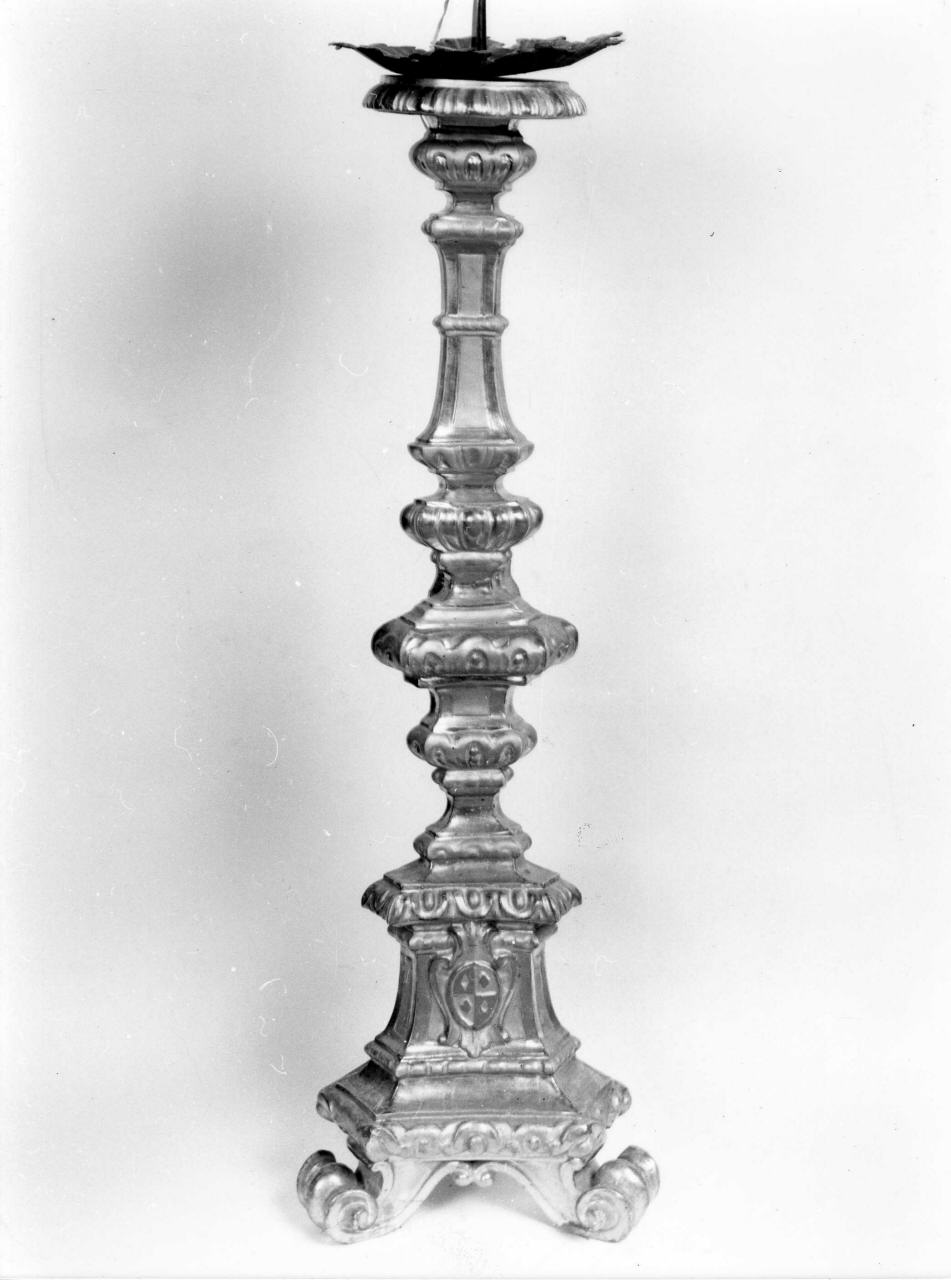 candelabro, serie - bottega toscana (sec. XVIII)