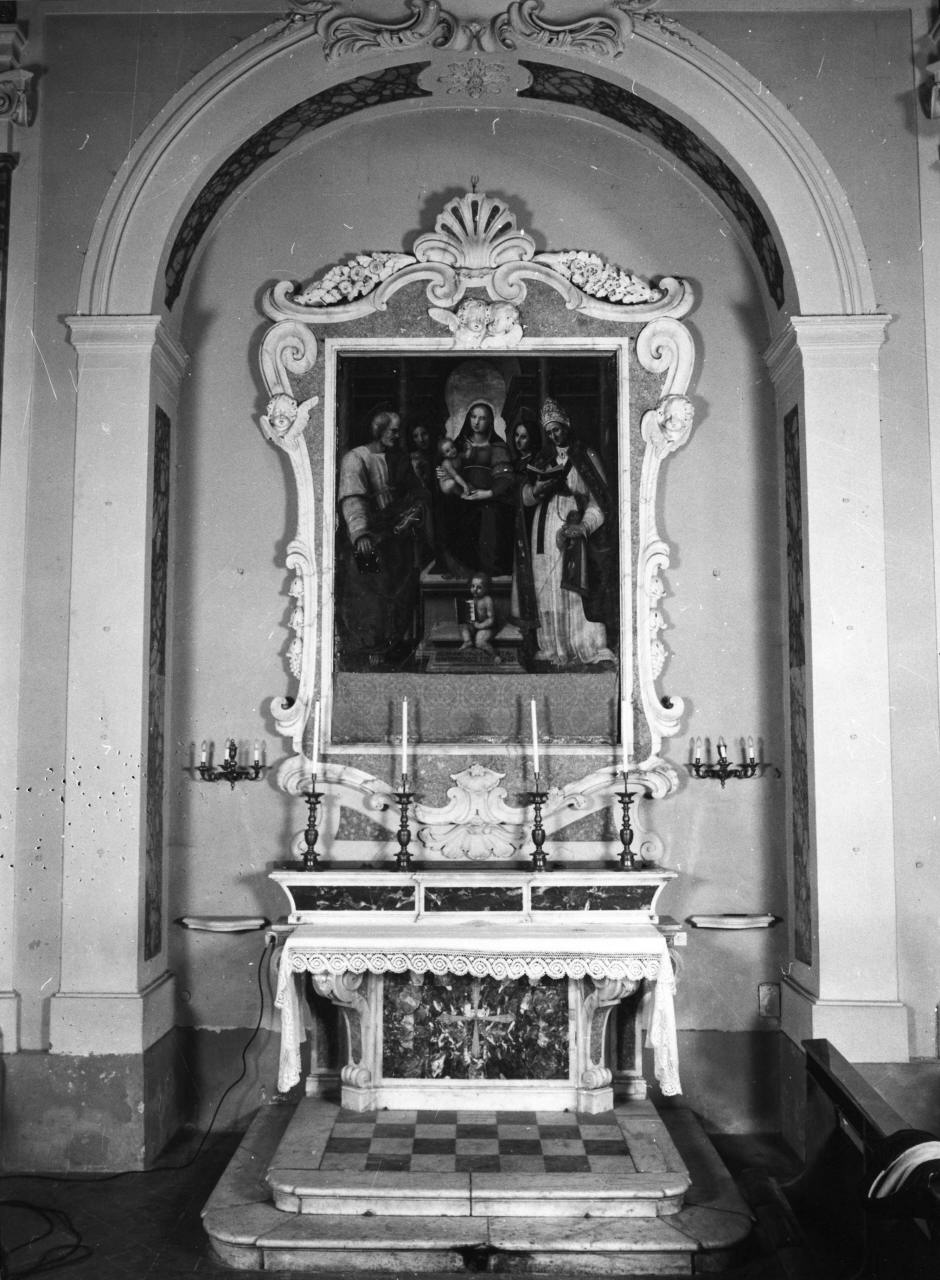 altare - a mensa - bottega toscana (sec. XIX)