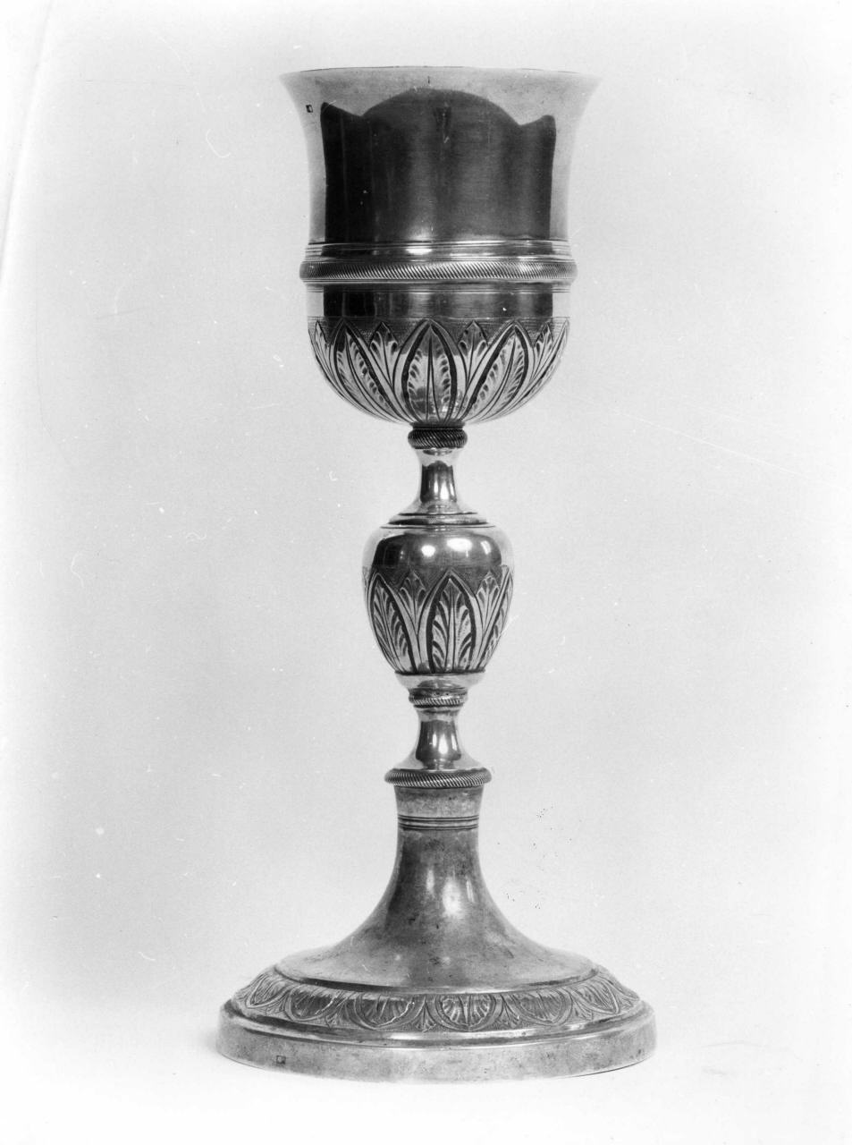 calice - bottega toscana (fine/inizio secc. XIX/ XX)