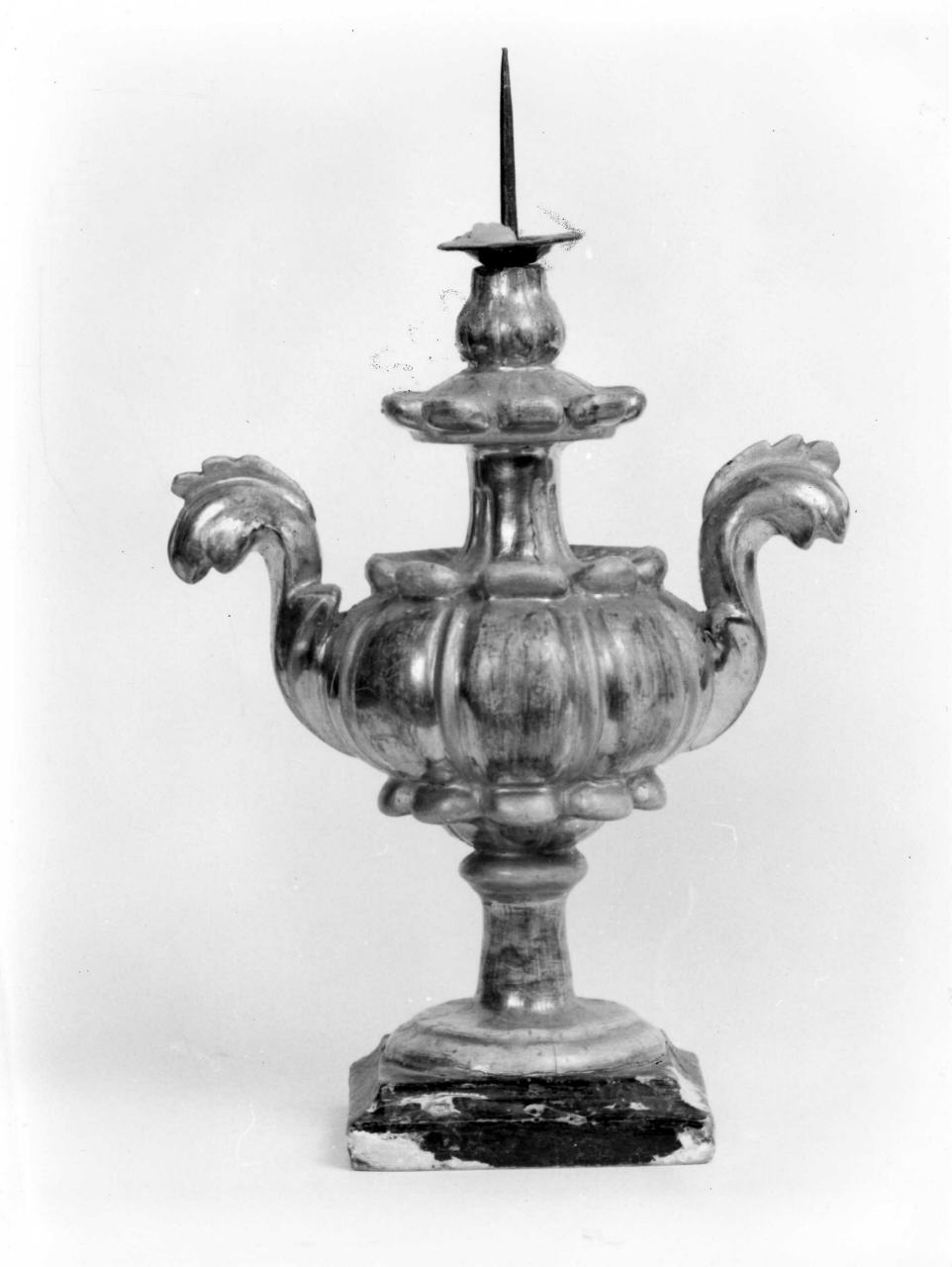 portacandelabro, serie - bottega toscana (sec. XIX)