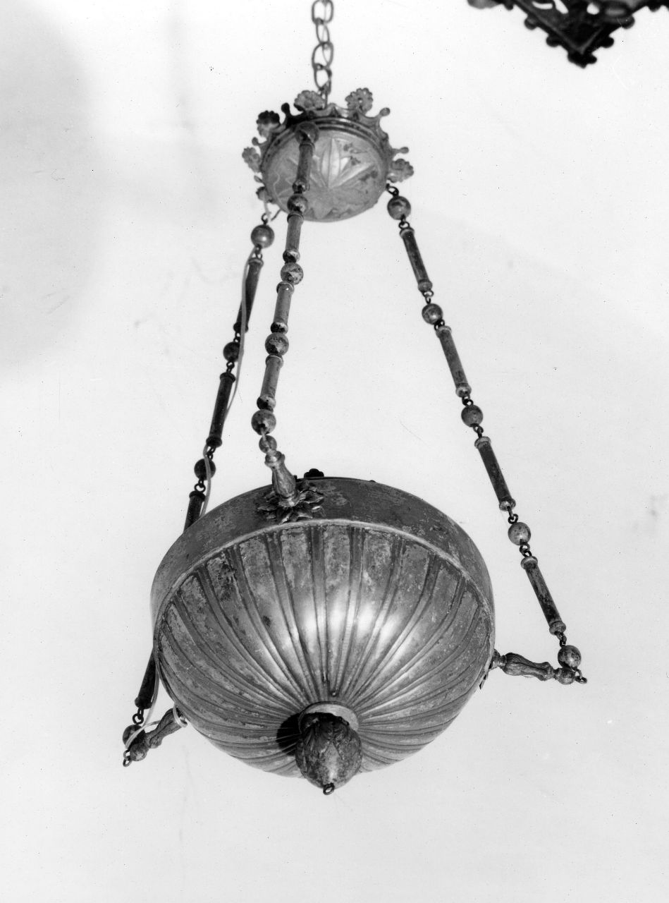 lampada pensile - bottega fiorentina (prima metà sec. XIX)