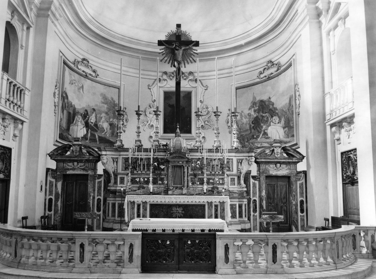 altare maggiore - bottega fiorentina (fine/inizio secc. XVII/ XVIII)