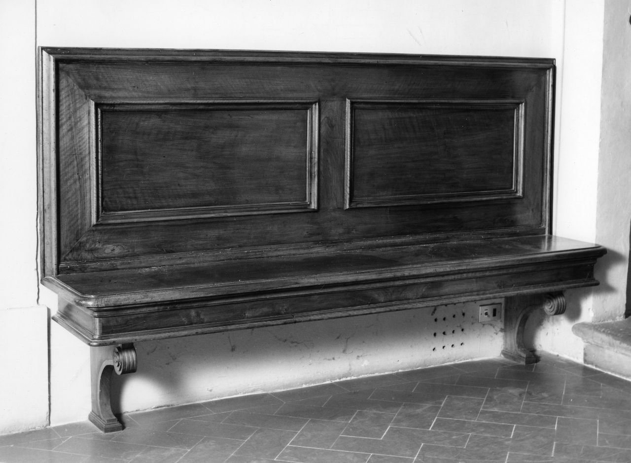 panca - bottega fiorentina (fine/inizio secc. XVII/ XVIII)