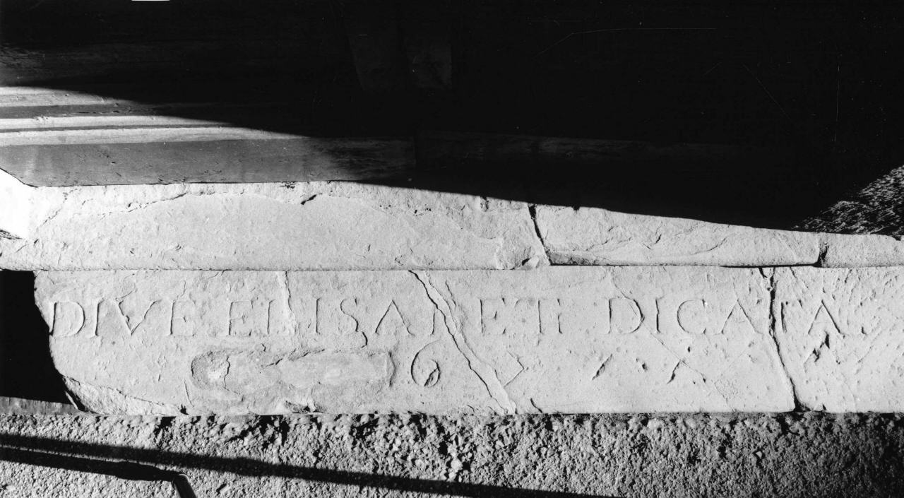 lapide documentaria - bottega toscana (prima metà sec. XVII)