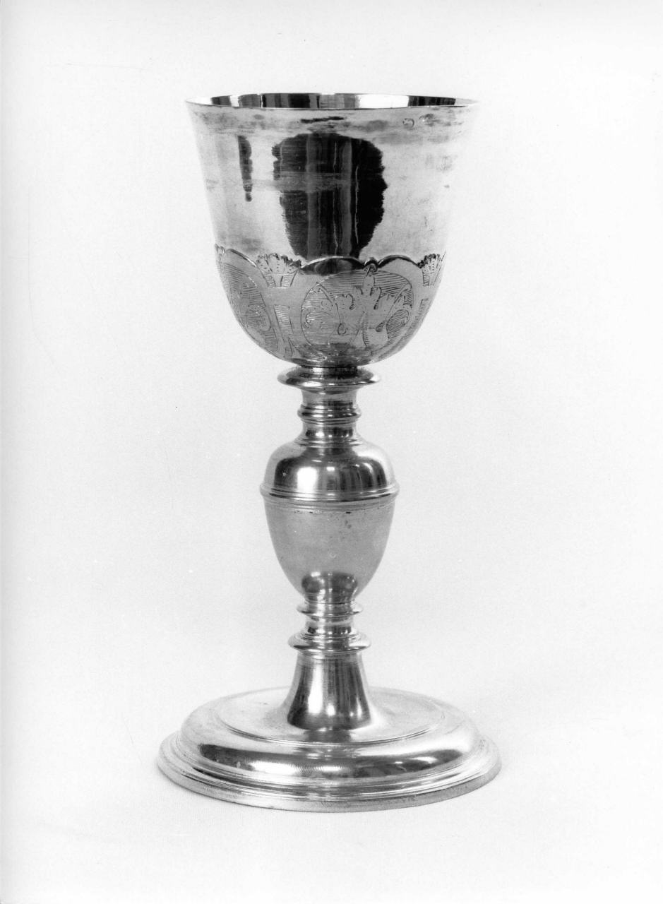 calice - bottega toscana (prima metà sec. XVII, sec. XVIII)