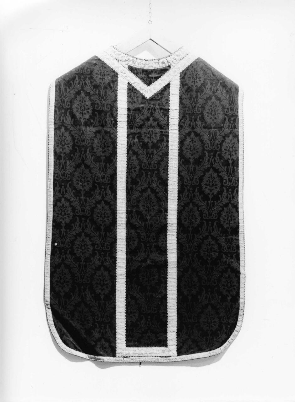 paramento liturgico - manifattura italiana (seconda metà sec. XIX)