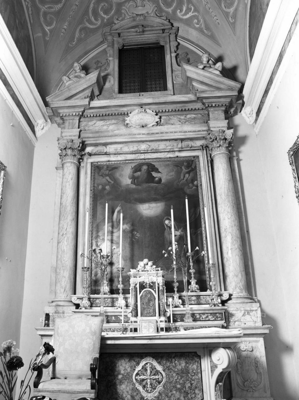 altare maggiore - bottega toscana (sec. XVIII)