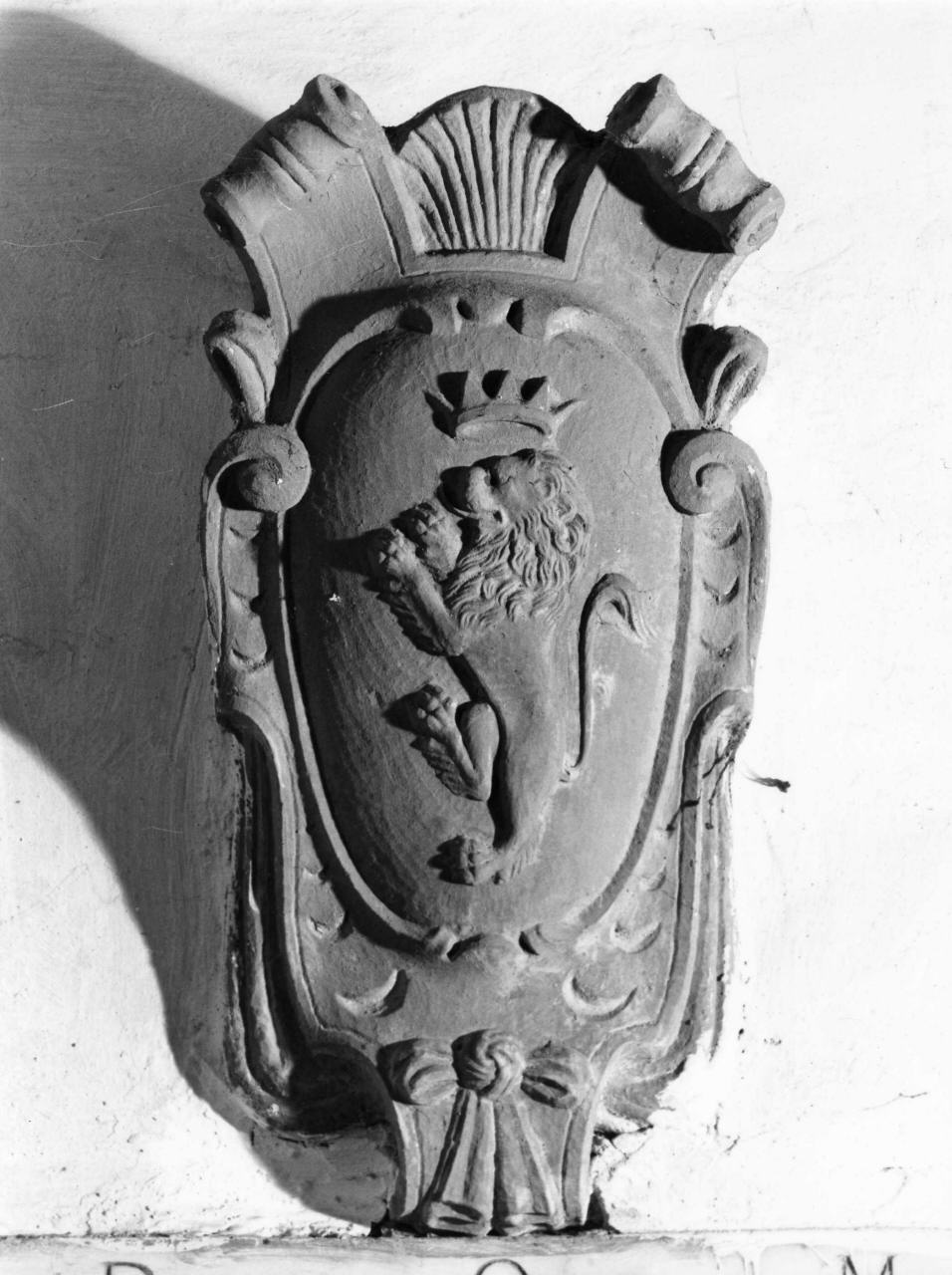 stemma gentilizio della famiglia Adimari (rilievo) - bottega toscana (sec. XVII)