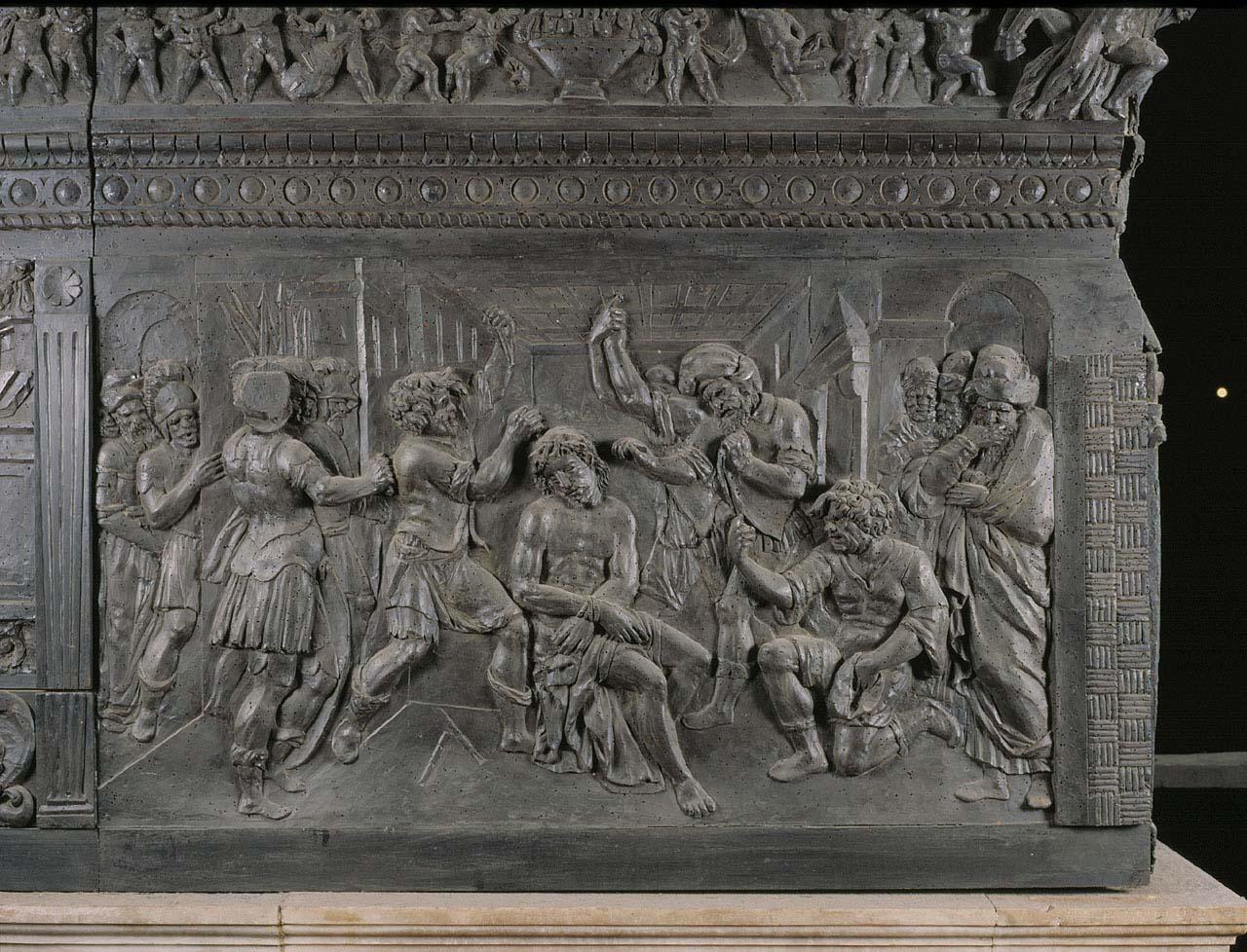 Cristo deriso (formella) di Tacca Pietro (bottega) (secc. XVI/ XVII)