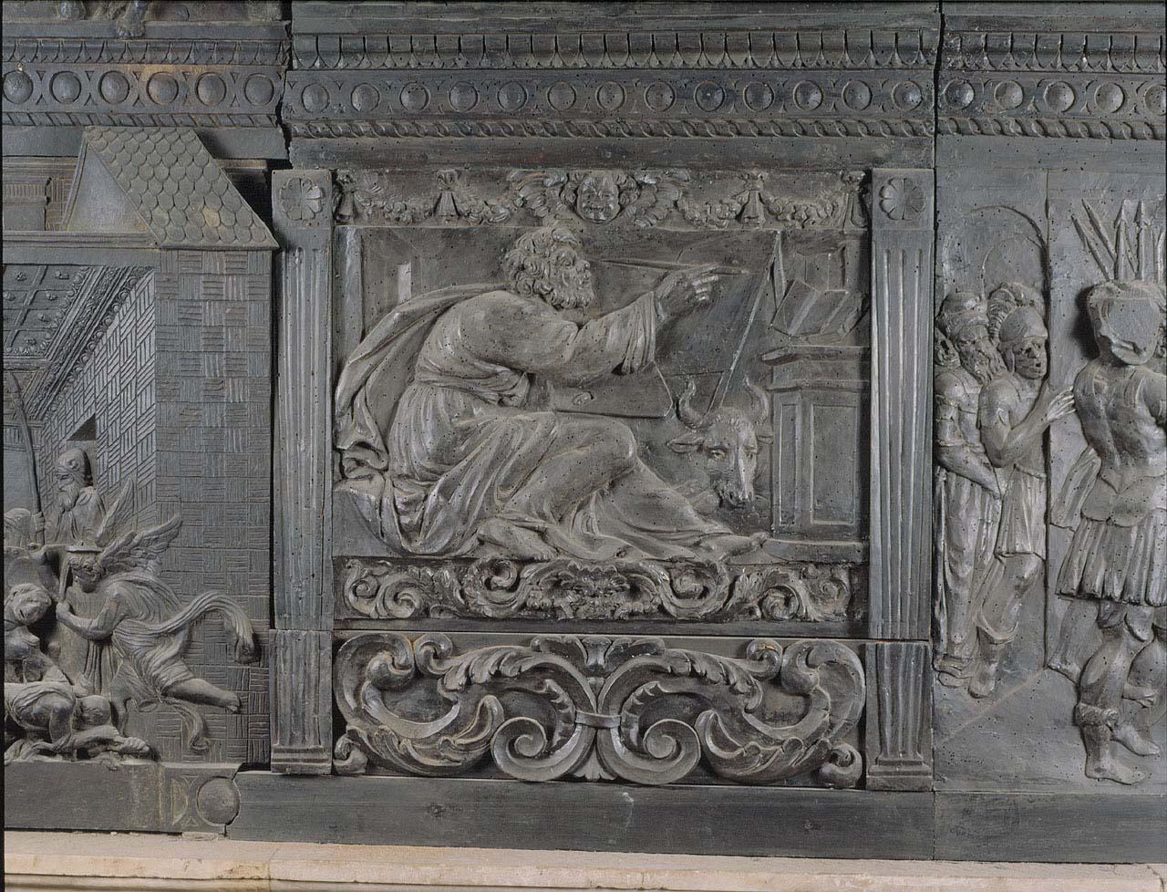 San Luca (formella) di Tacca Pietro (bottega) (secc. XVI/ XVII)