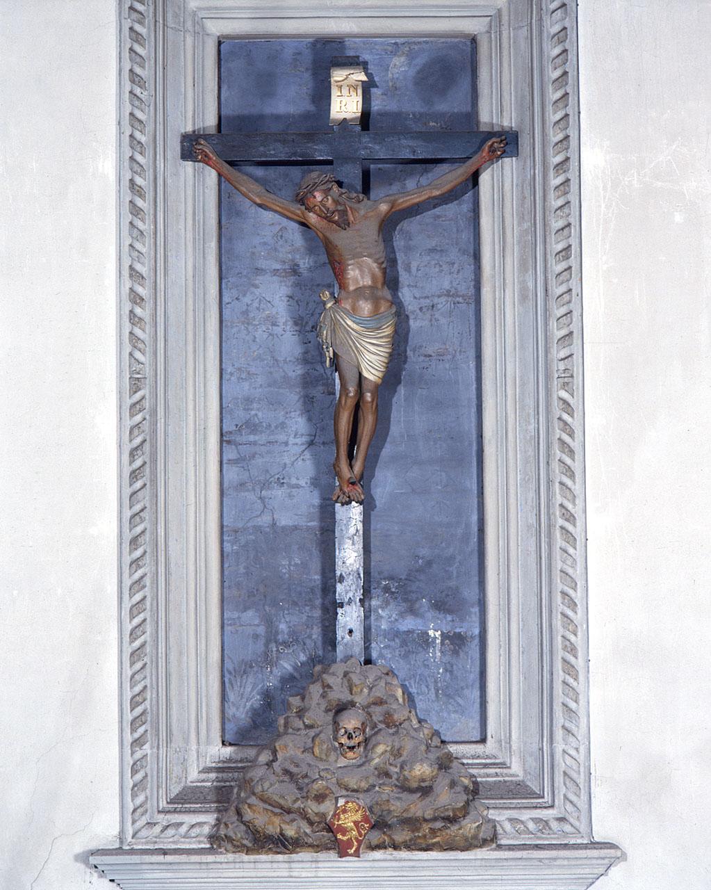 Cristo crocifisso (croce del Venerdì Santo) - manifattura fiorentina (sec. XV)