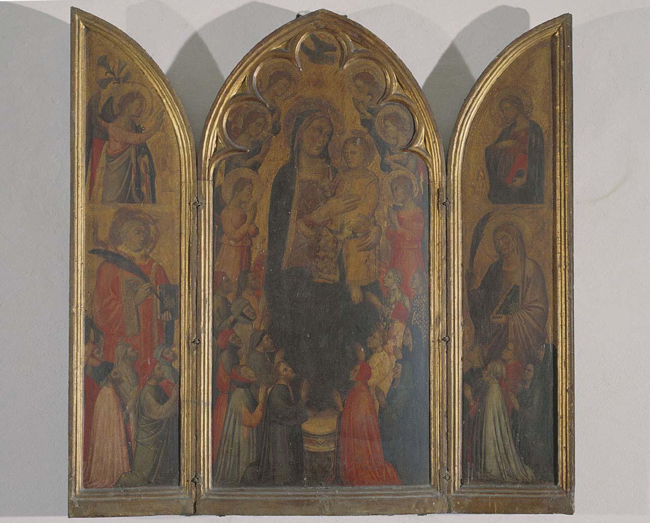 trittico di Lorenzo di Niccolò (fine sec. XIV)
