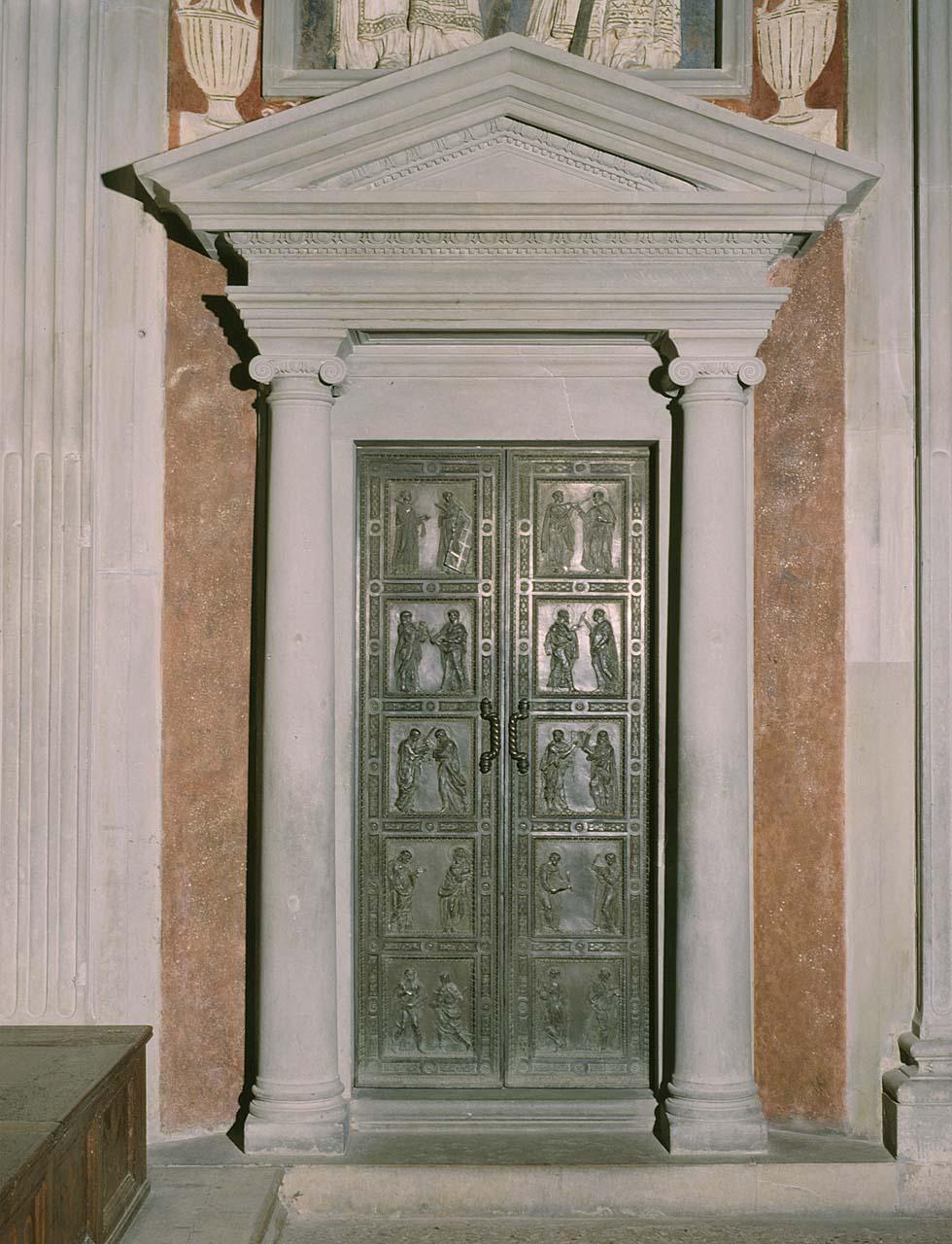 portale, serie di Bardi Donato detto Donatello (sec. XV)