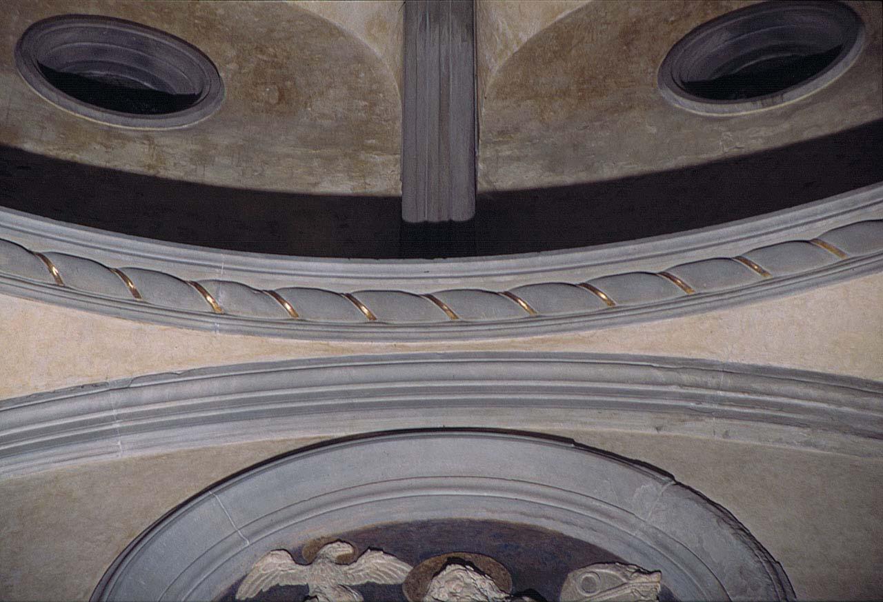 cornice architettonica di Brunelleschi Filippo (sec. XV)
