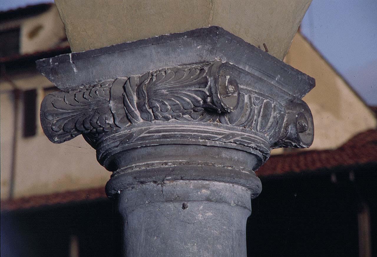 capitello ionico di Manetti Ciaccheri Antonio (sec. XV)