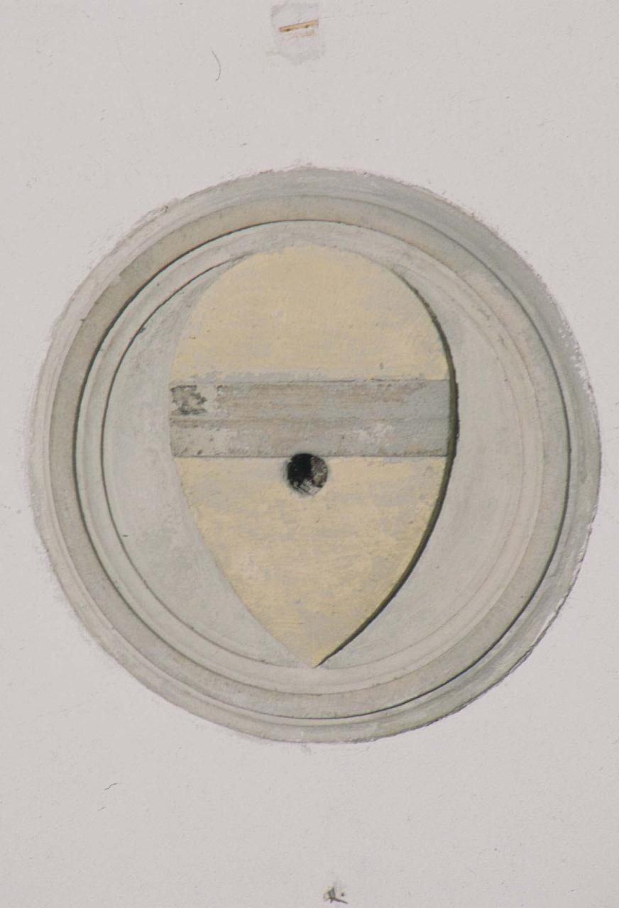 stemma gentilizio della famiglia Marignolli, stemma gentilizio (chiave di volta) - produzione toscana (sec. XV)