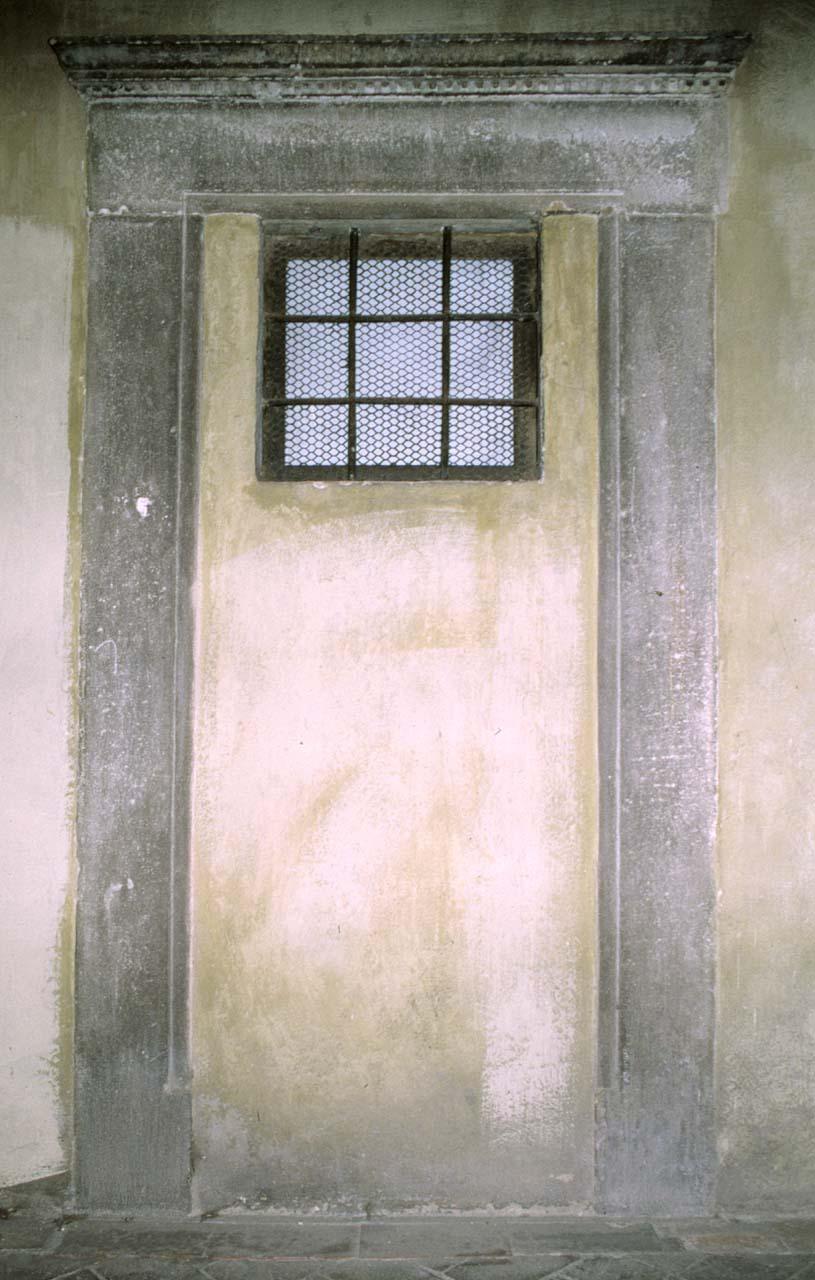 mostra di porta, serie di Manetti Ciaccheri Antonio (sec. XV)