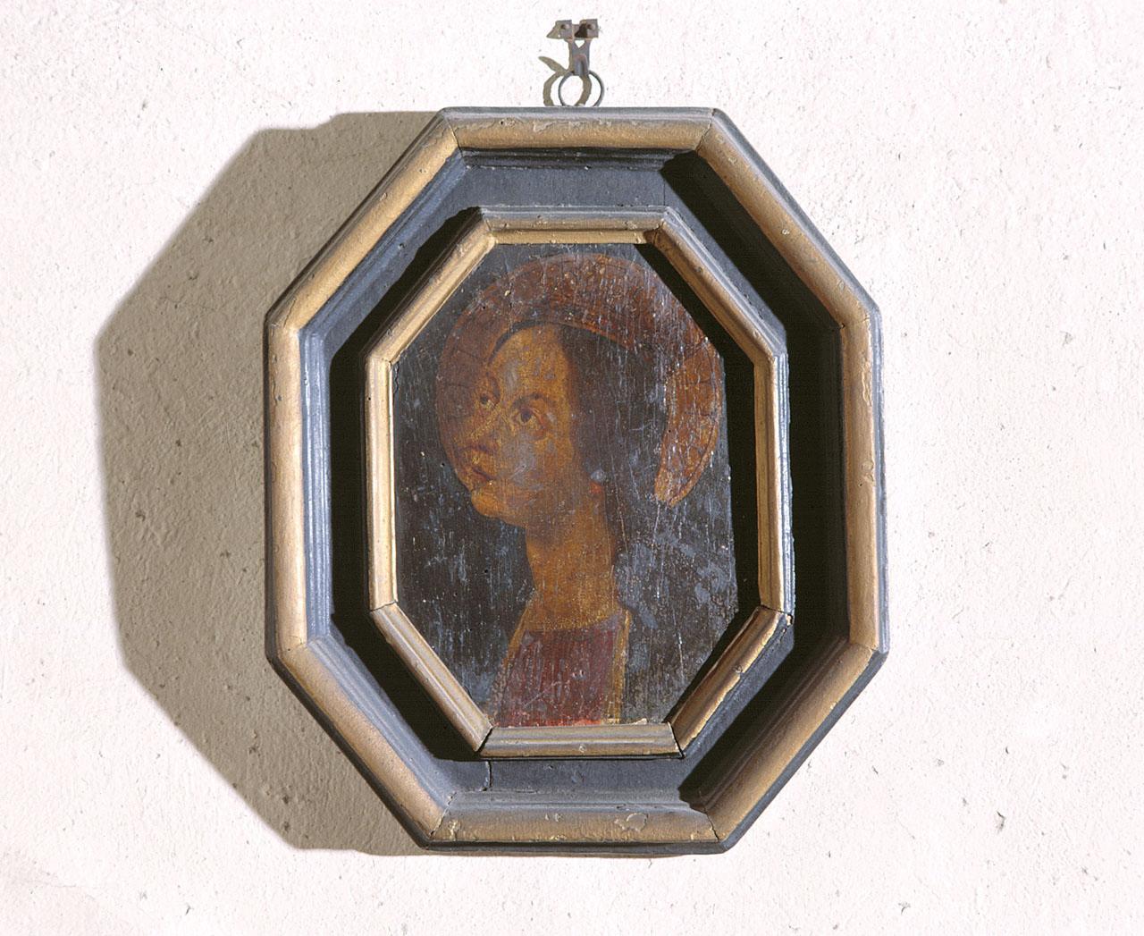 Madonna annunciata (dipinto) - bottega fiorentina (fine/inizio secc. XVI/ XVII)